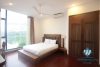 Tay Ho - Lake side apartment for rent with balcony and open living room